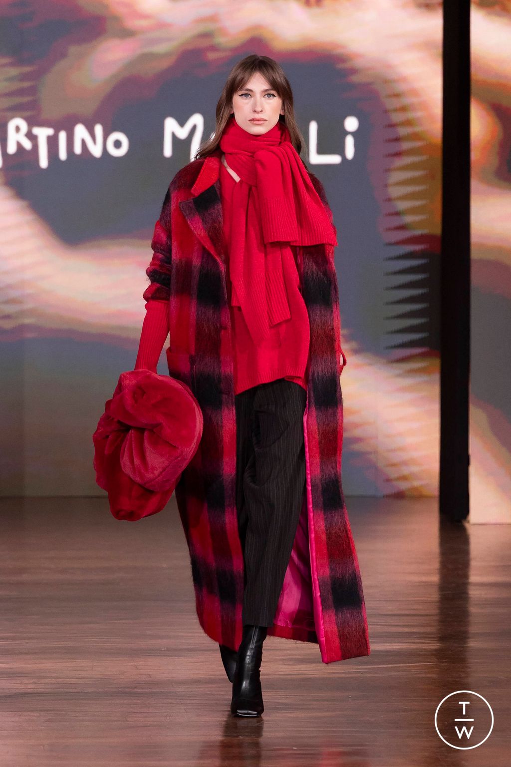 Fashion Week Milan Fall/Winter 2024 look 19 from the Martino Midali collection 女装