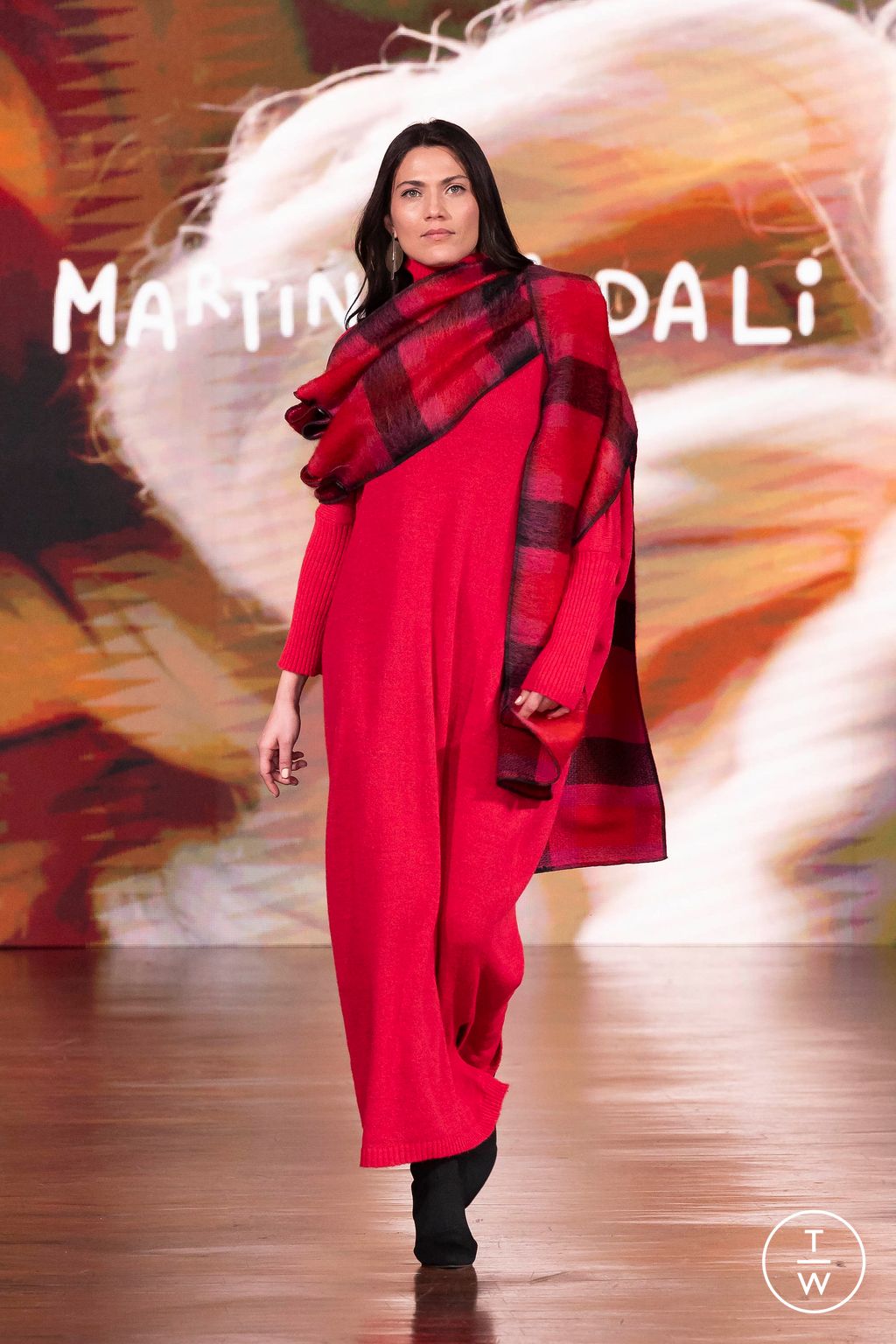 Fashion Week Milan Fall/Winter 2024 look 21 from the Martino Midali collection womenswear