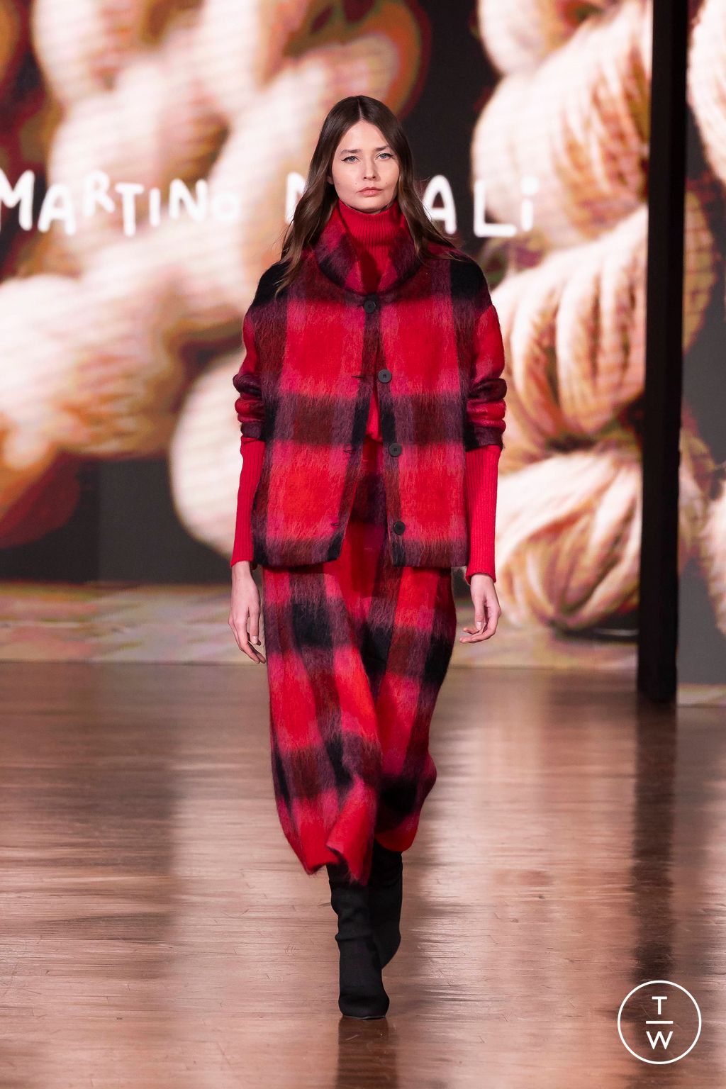 Fashion Week Milan Fall/Winter 2024 look 23 from the Martino Midali collection womenswear