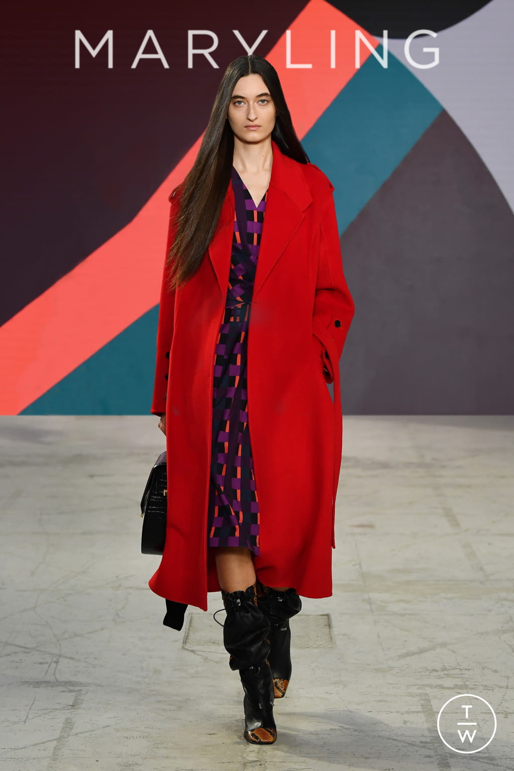 Fashion Week Milan Fall/Winter 2021 look 17 de la collection Maryling womenswear