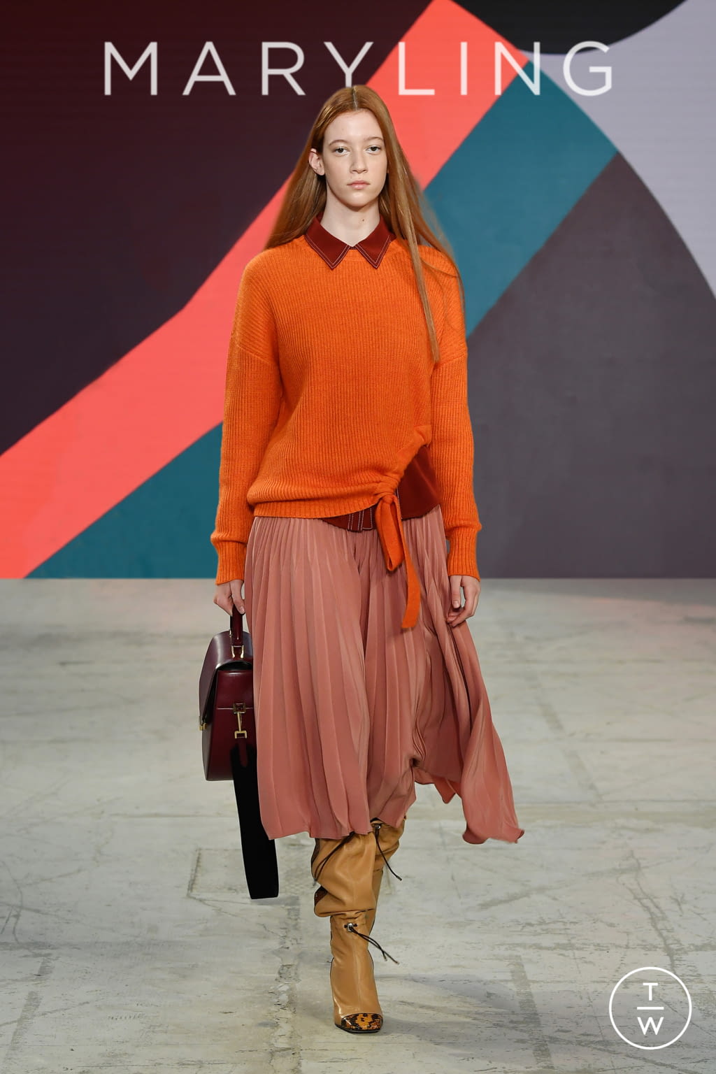 Fashion Week Milan Fall/Winter 2021 look 19 de la collection Maryling womenswear