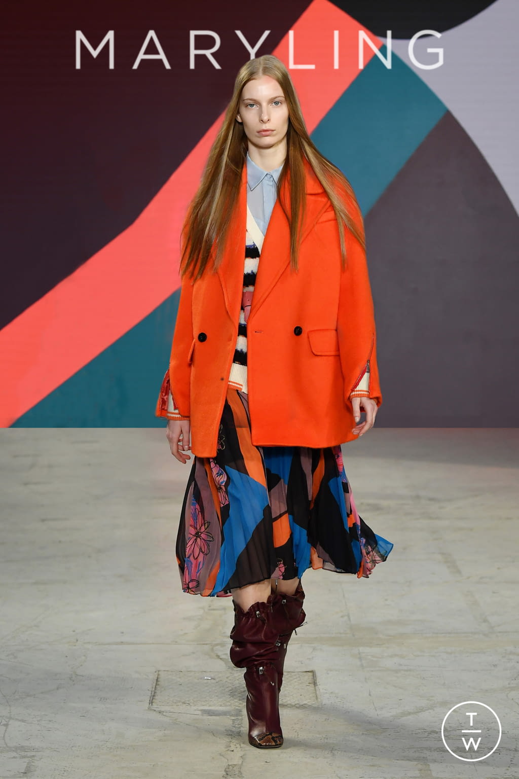 Fashion Week Milan Fall/Winter 2021 look 2 from the Maryling collection womenswear