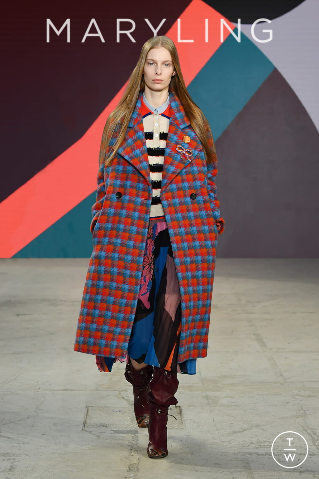 Fashion Week Milan Fall/Winter 2021 look 30 de la collection Maryling womenswear