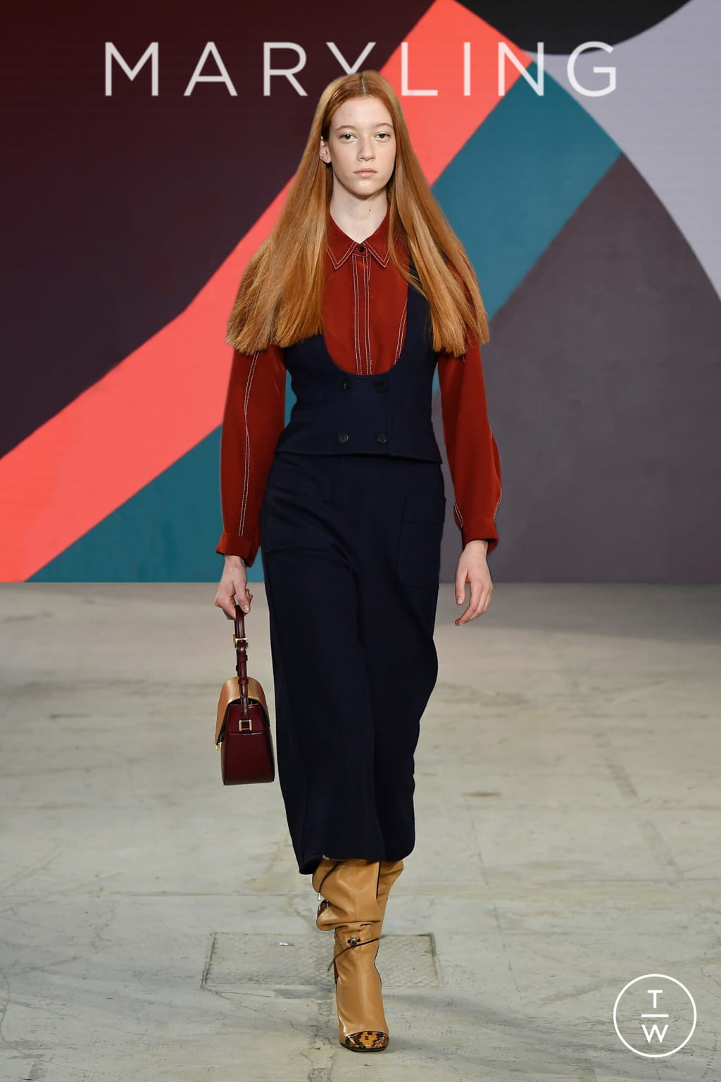 Fashion Week Milan Fall/Winter 2021 look 5 de la collection Maryling womenswear