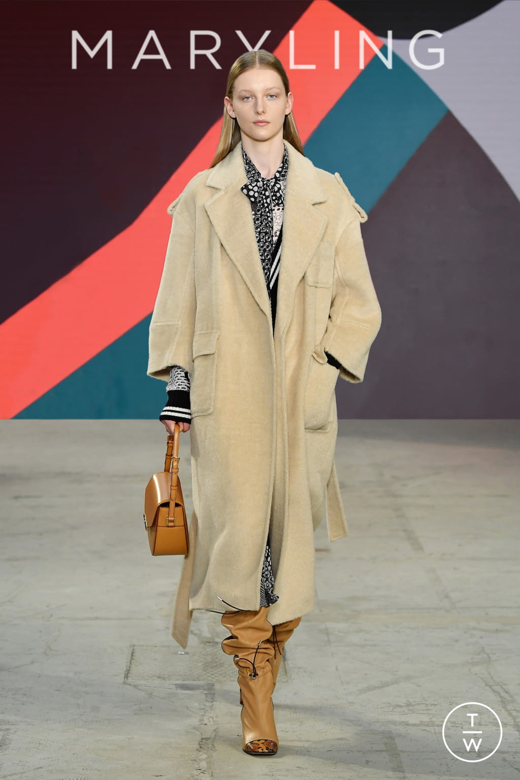 Fashion Week Milan Fall/Winter 2021 look 6 de la collection Maryling womenswear