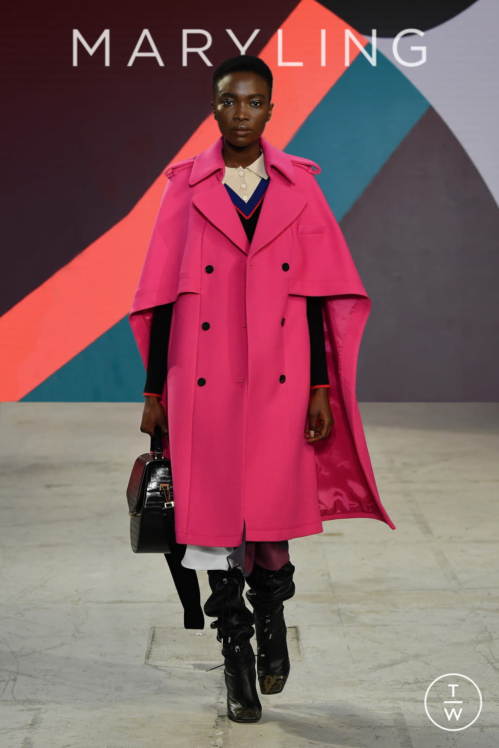 Fashion Week Milan Fall/Winter 2021 look 9 de la collection Maryling womenswear