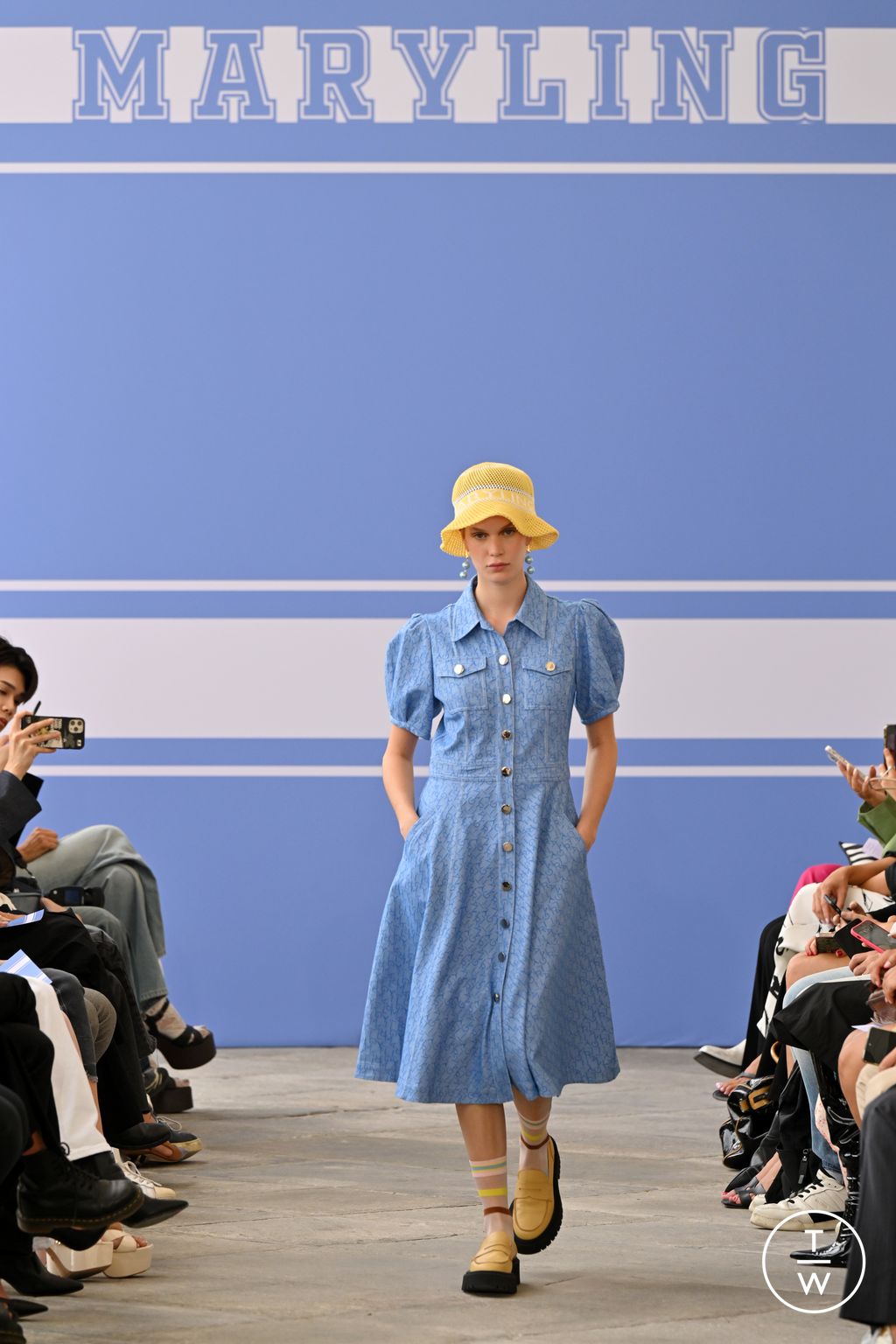 Fashion Week Milan Spring/Summer 2024 look 19 from the Maryling collection womenswear