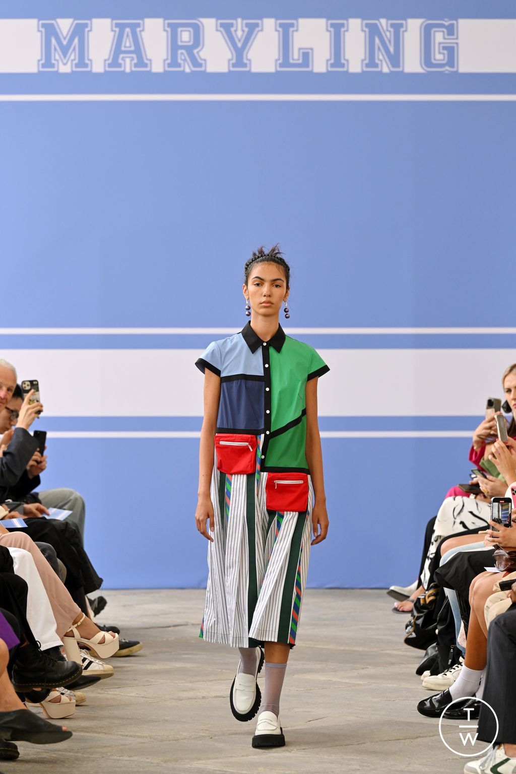Fashion Week Milan Spring/Summer 2024 look 2 from the Maryling collection womenswear