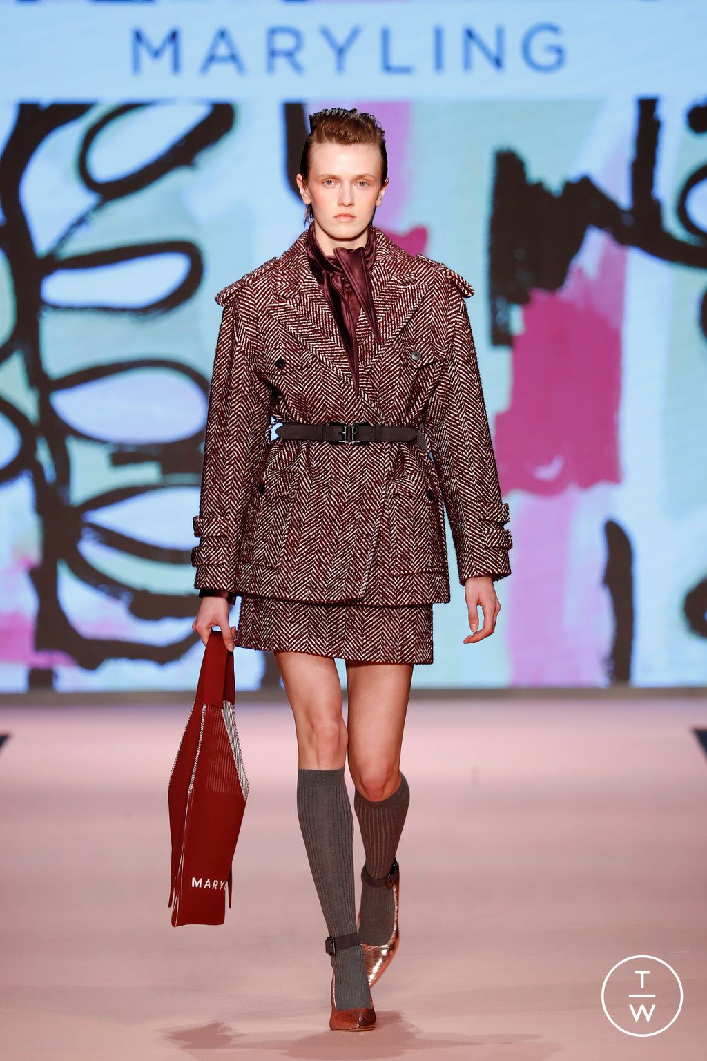 Fashion Week Milan Fall/Winter 2023 look 2 from the Maryling collection womenswear