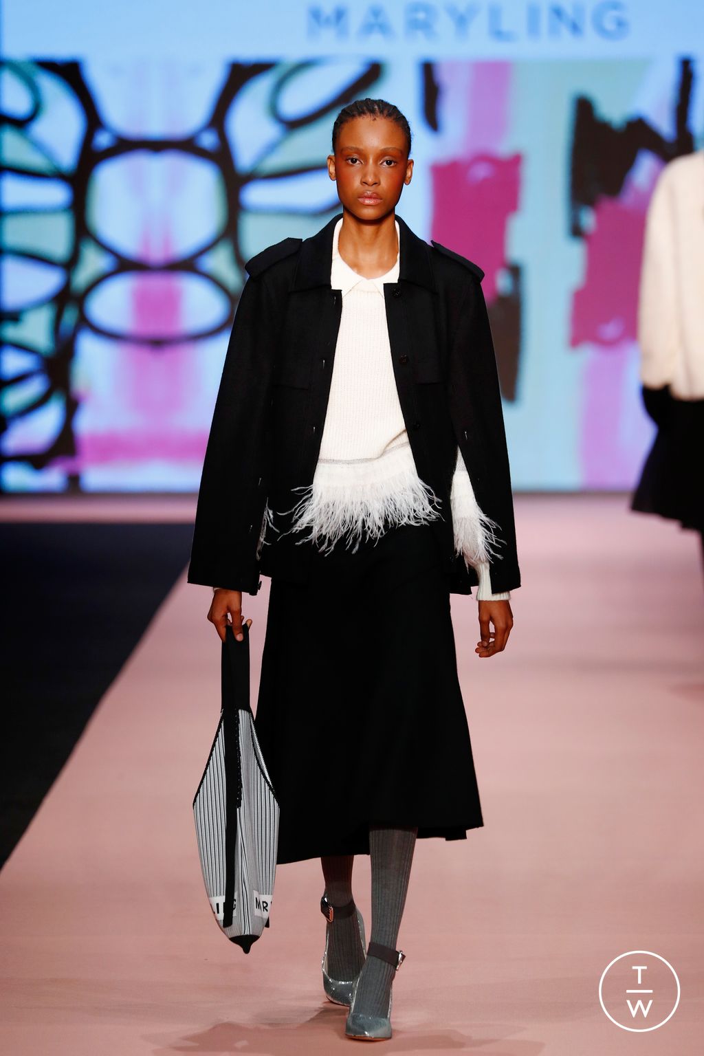 Fashion Week Milan Fall/Winter 2023 look 22 from the Maryling collection womenswear