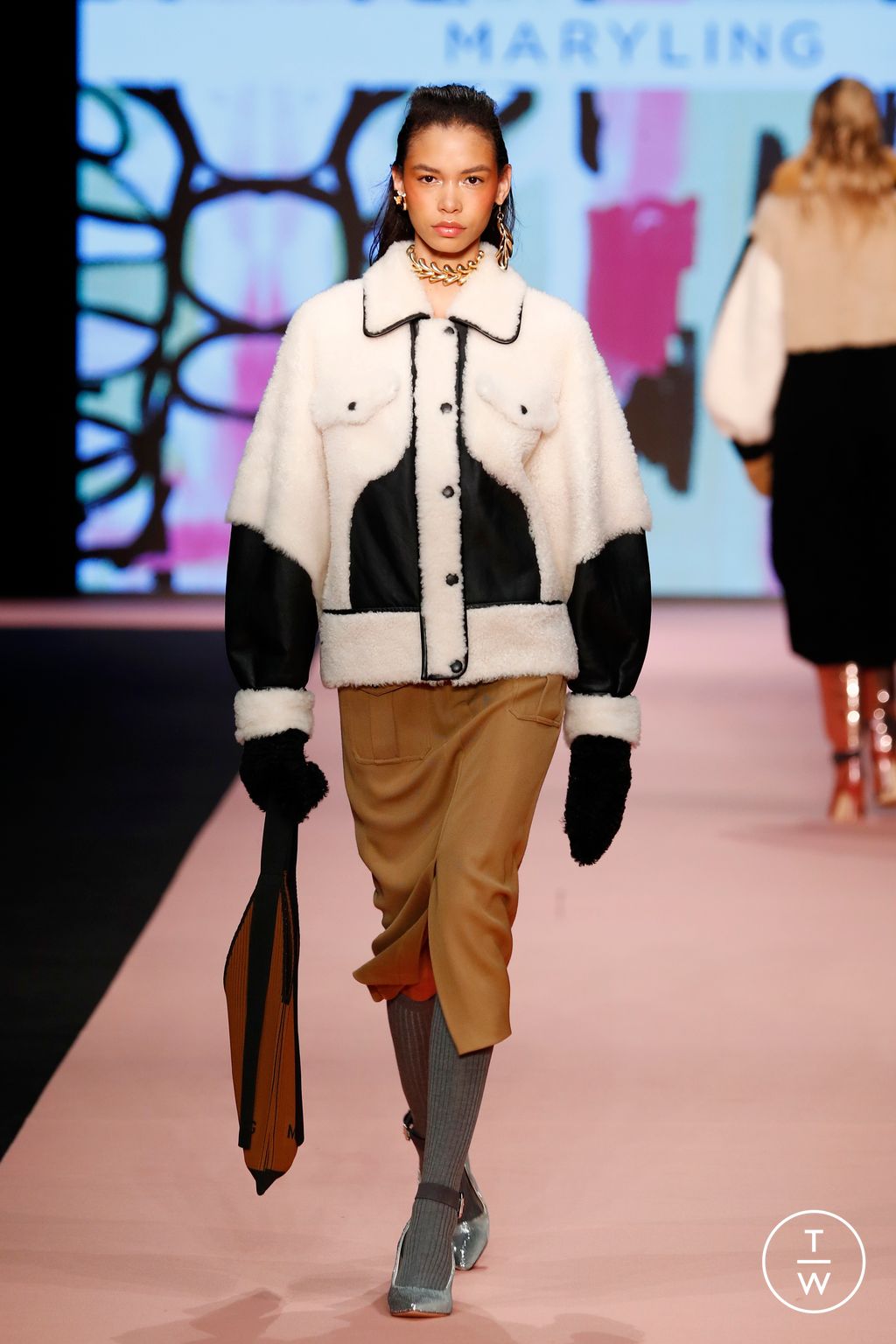 Fashion Week Milan Fall/Winter 2023 look 26 from the Maryling collection womenswear