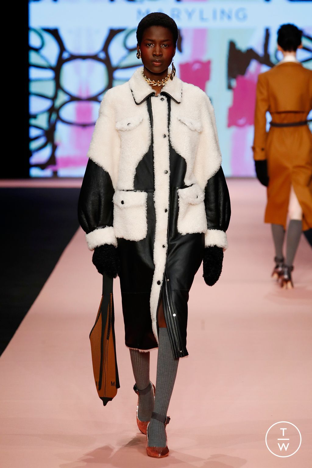 Fashion Week Milan Fall/Winter 2023 look 28 from the Maryling collection womenswear