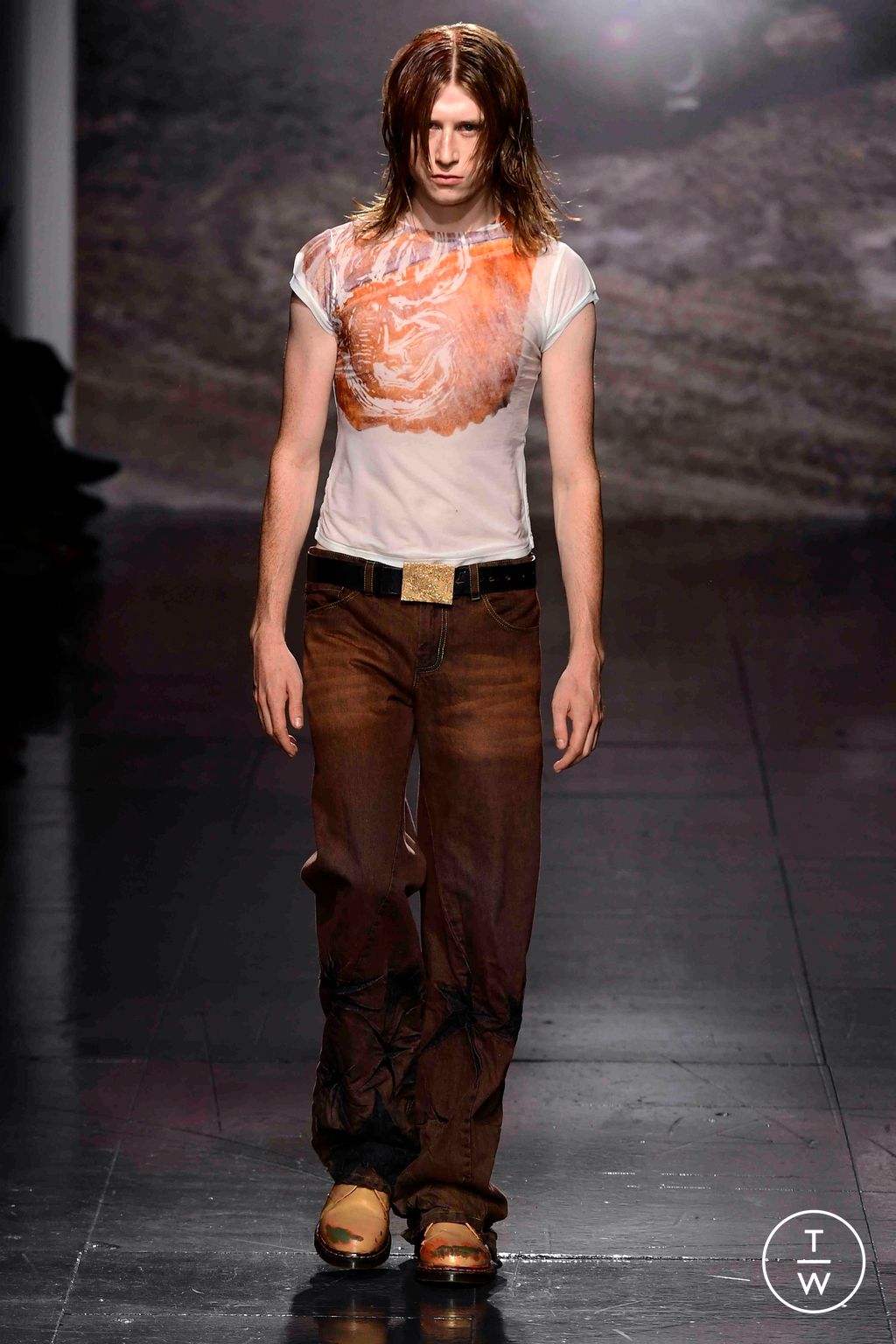 Fashion Week London Spring/Summer 2024 look 15 from the Masha Popova collection womenswear