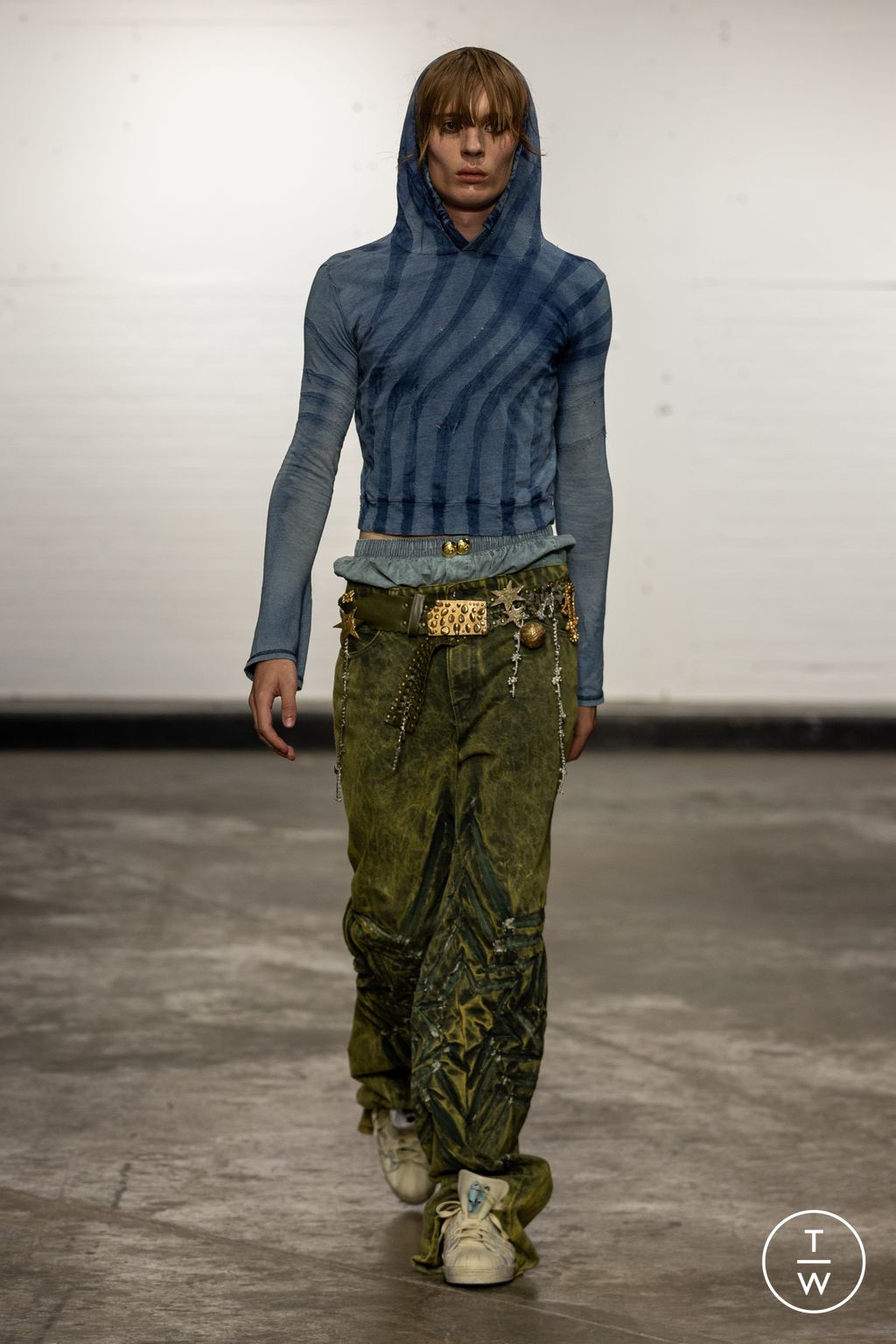 Fashion Week London Spring/Summer 2025 look 18 from the Masha Popova collection womenswear