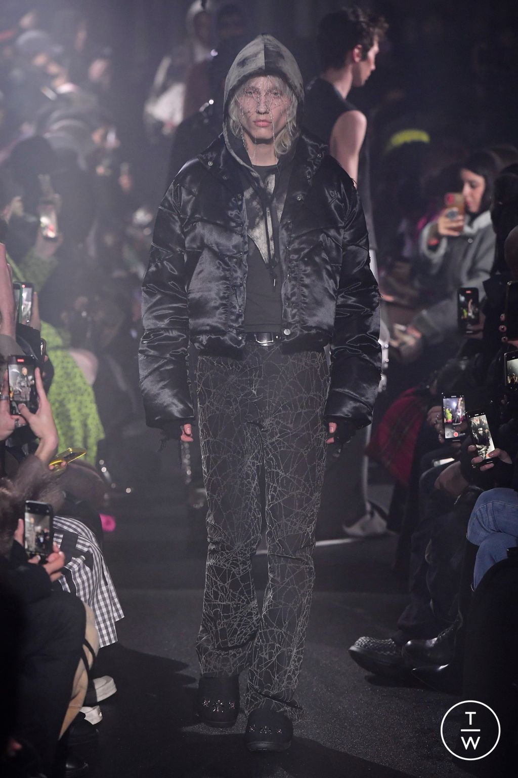 Fashion Week Paris Fall/Winter 2024 look 14 from the MASU collection 男装
