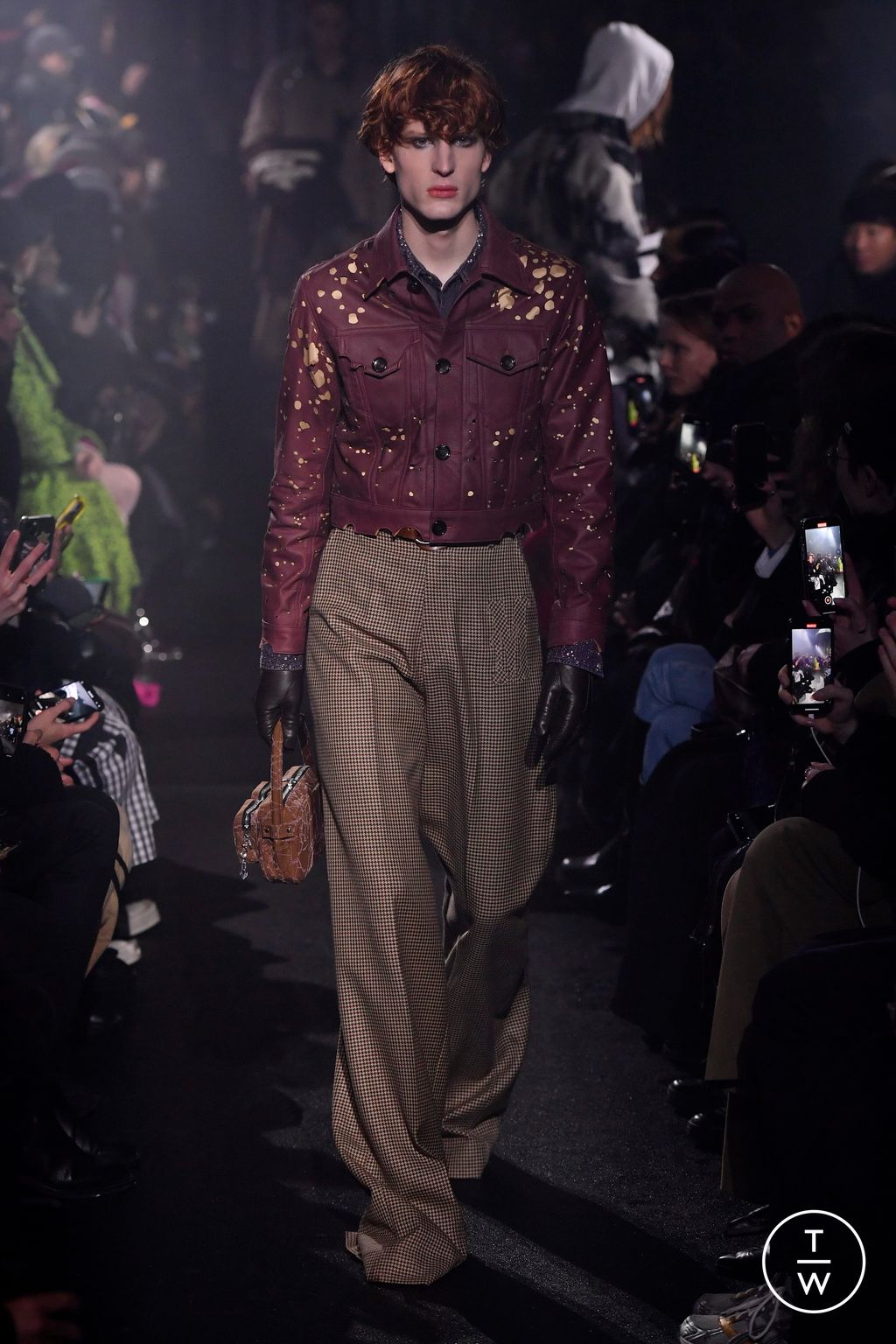 Fashion Week Paris Fall/Winter 2024 look 21 from the MASU collection 男装
