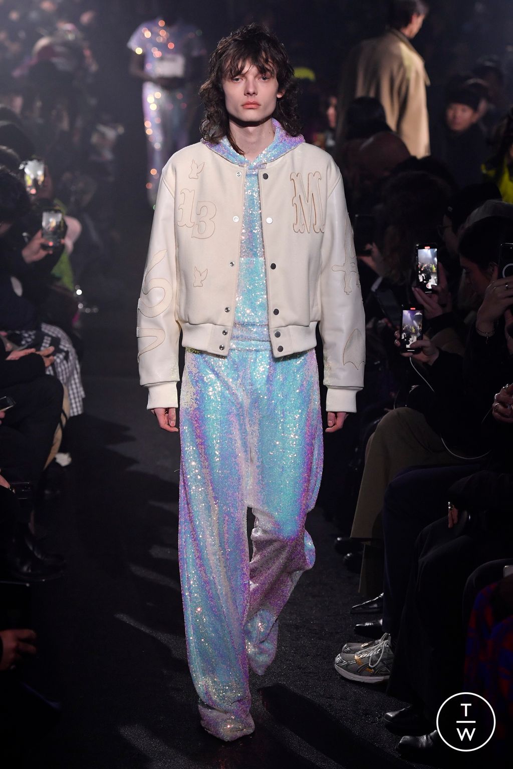Fashion Week Paris Fall/Winter 2024 look 26 from the MASU collection 男装