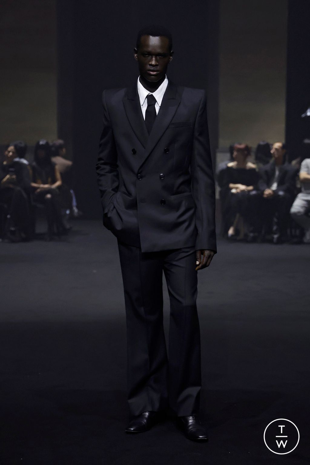 Fashion Week Paris Fall/Winter 2026 look 4 de la collection Matières Fécales womenswear