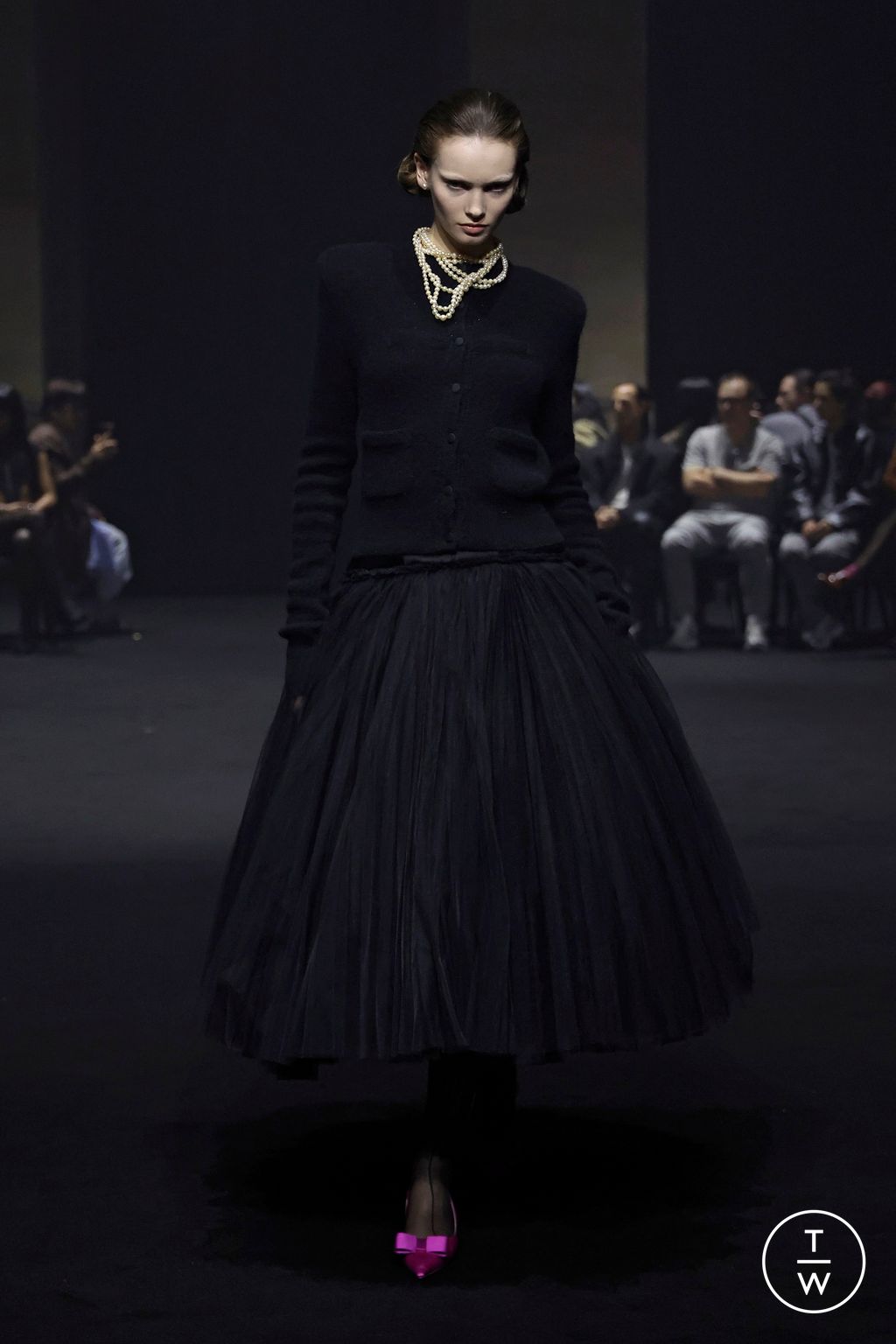 Fashion Week Paris Fall/Winter 2026 look 9 de la collection Matières Fécales womenswear