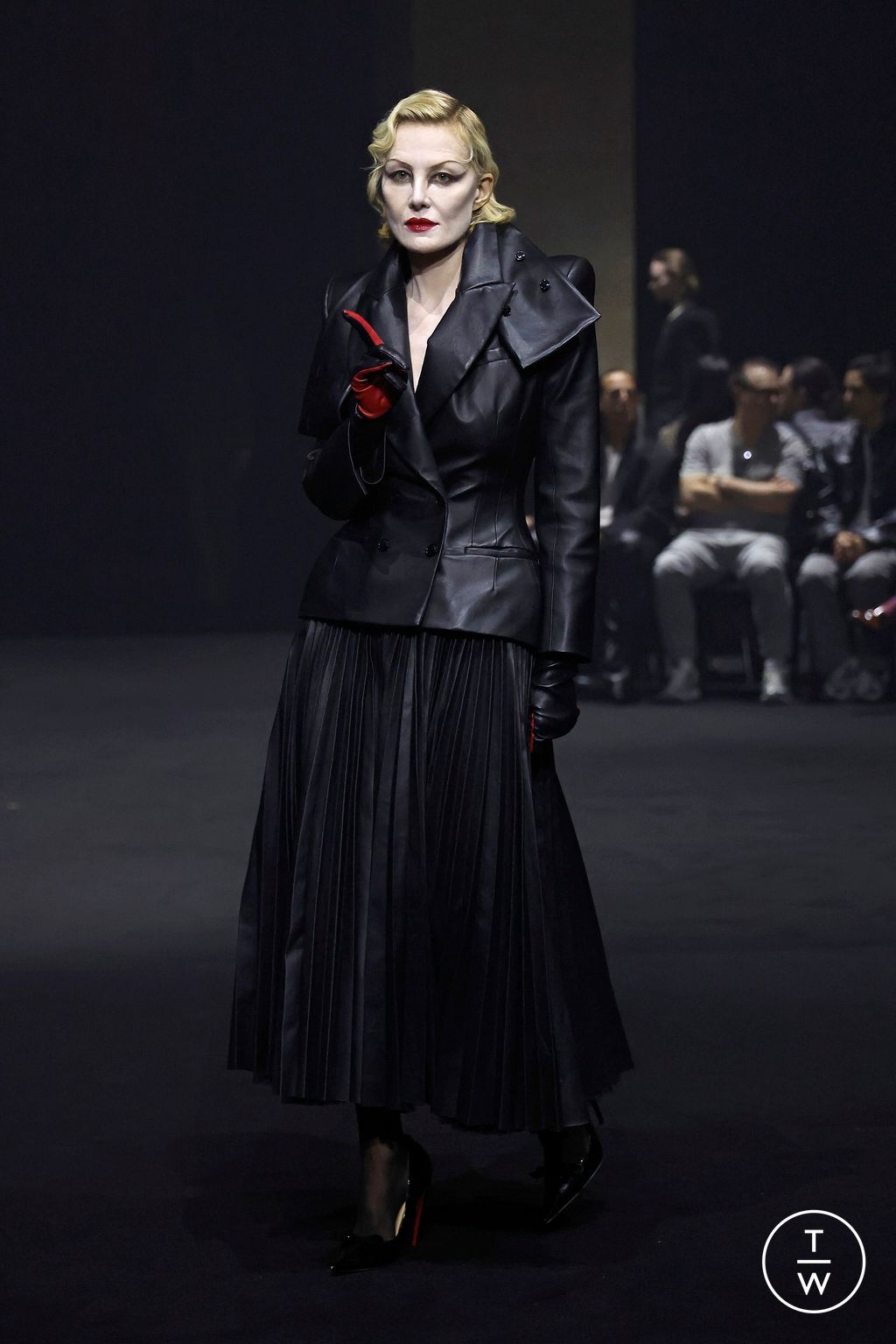 Fashion Week Paris Fall/Winter 2026 look 11 de la collection Matières Fécales womenswear