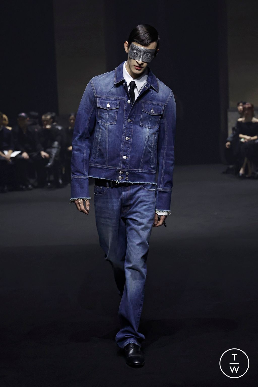 Fashion Week Paris Fall/Winter 2026 look 16 de la collection Matières Fécales womenswear