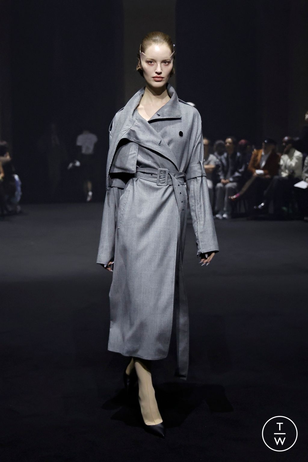 Fashion Week Paris Fall/Winter 2026 look 18 de la collection Matières Fécales womenswear