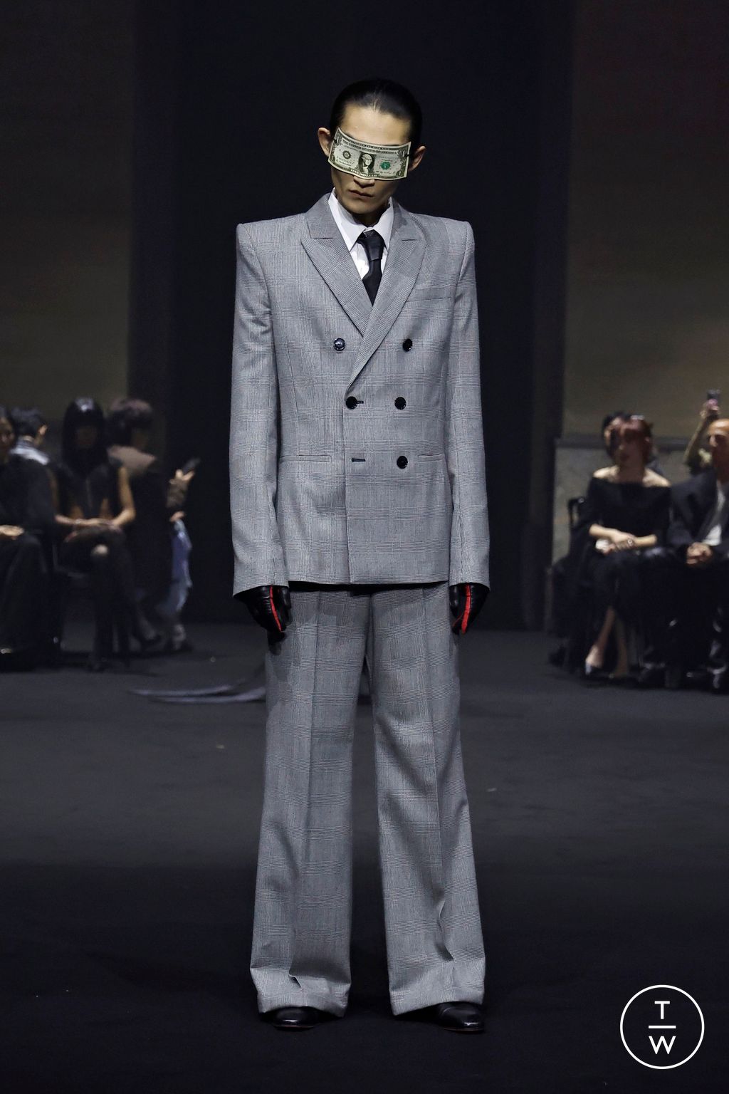 Fashion Week Paris Fall/Winter 2026 look 22 de la collection Matières Fécales womenswear