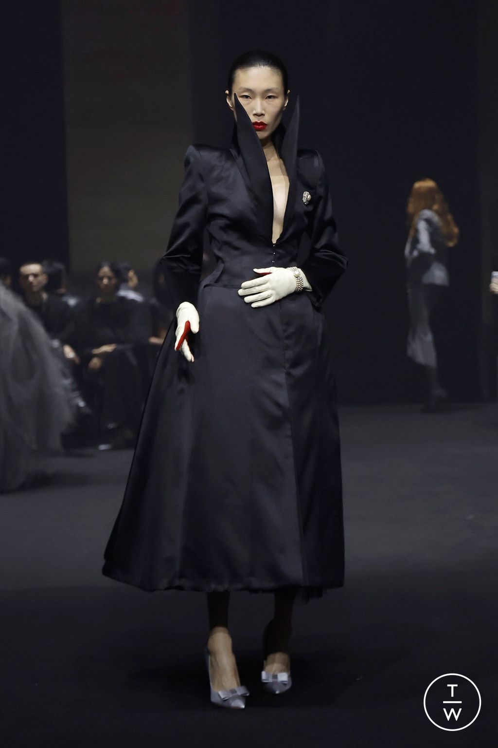 Fashion Week Paris Fall/Winter 2026 look 23 de la collection Matières Fécales womenswear