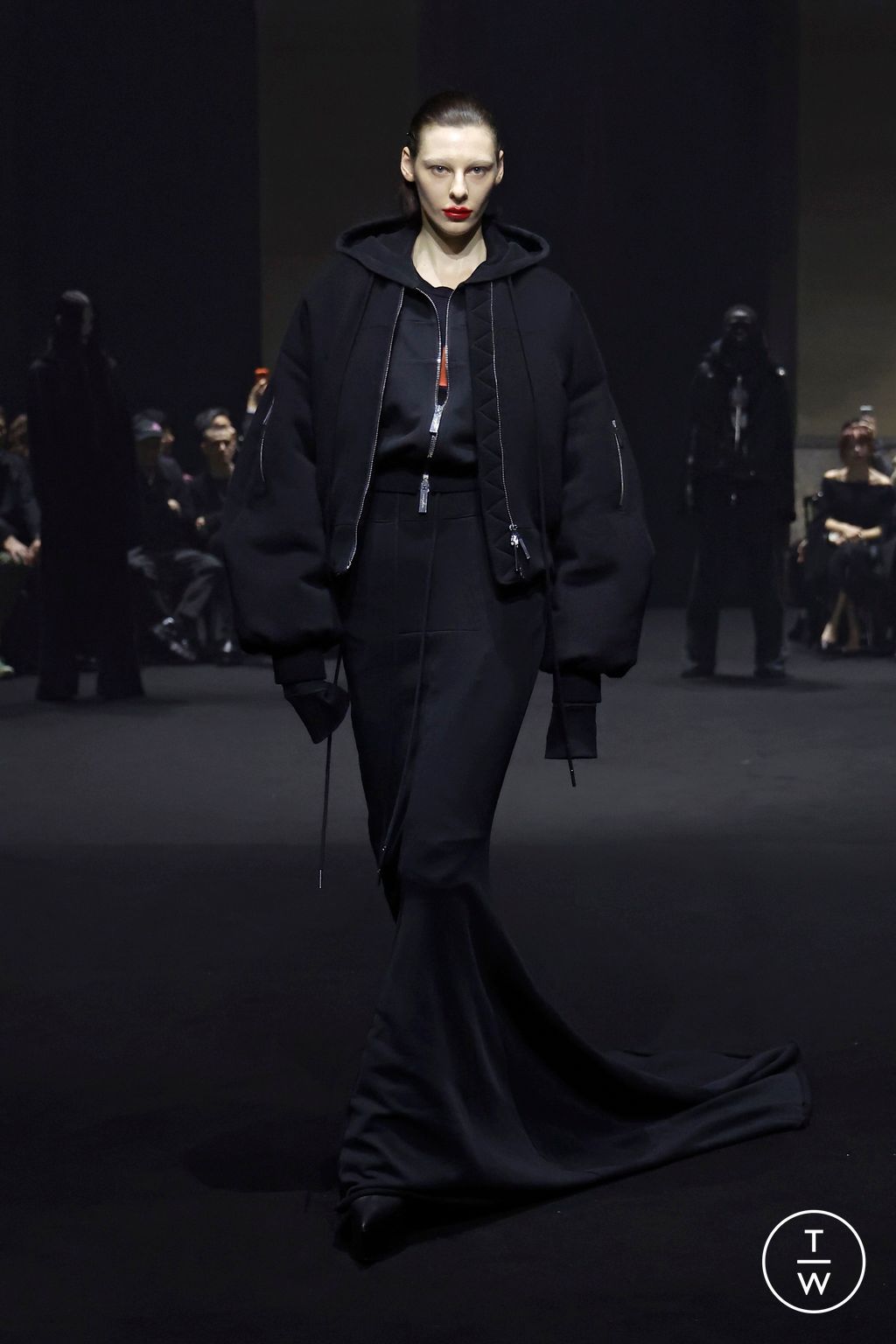 Fashion Week Paris Fall/Winter 2026 look 29 de la collection Matières Fécales womenswear
