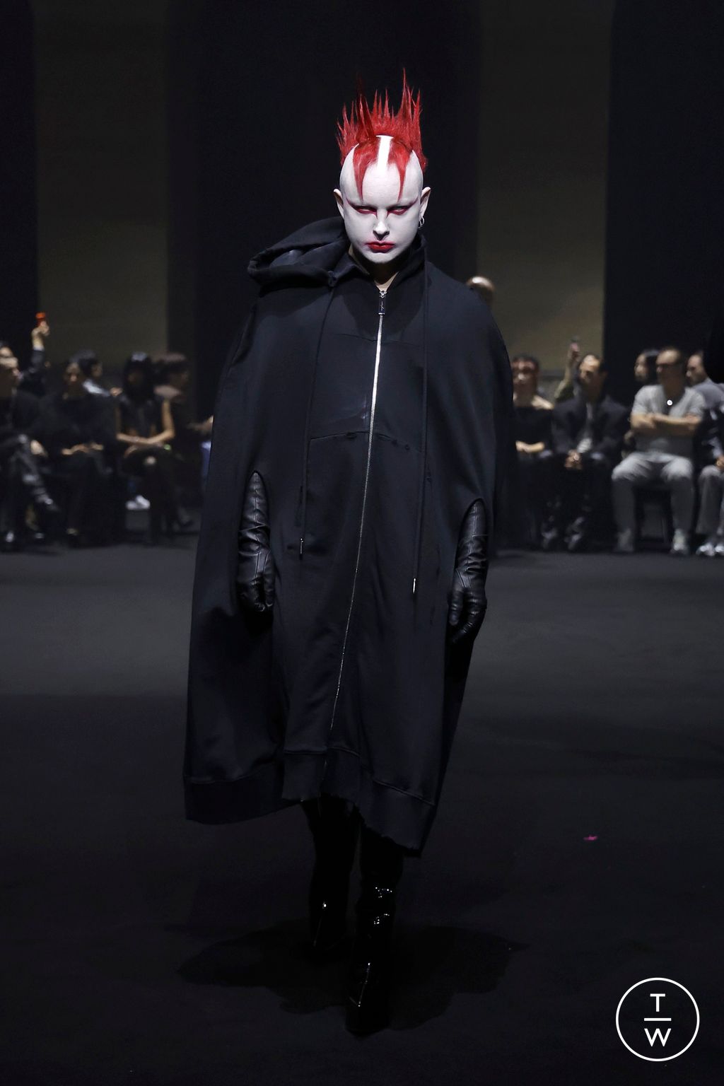 Fashion Week Paris Fall/Winter 2026 look 32 de la collection Matières Fécales womenswear