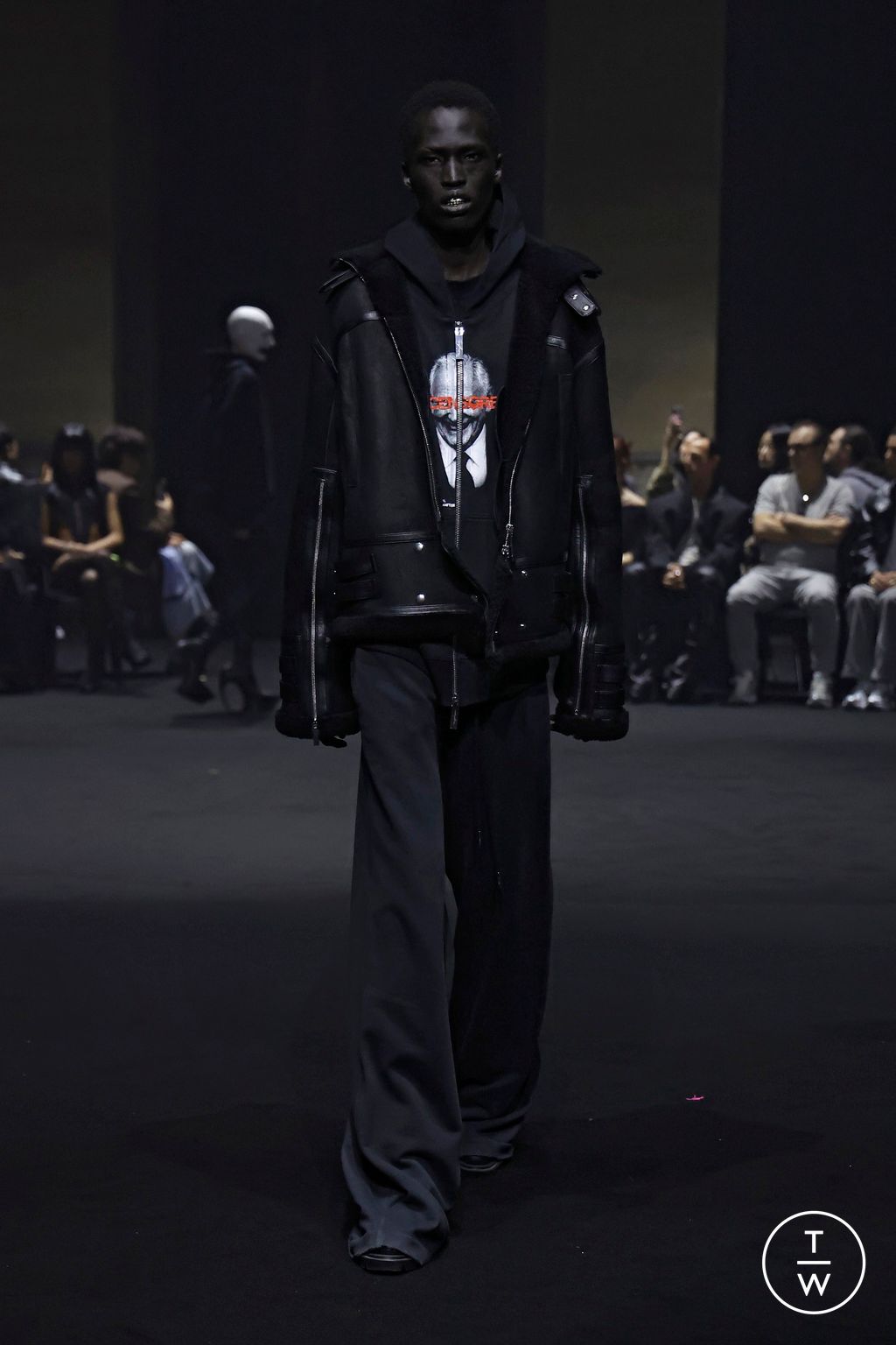 Fashion Week Paris Fall/Winter 2026 look 33 de la collection Matières Fécales womenswear