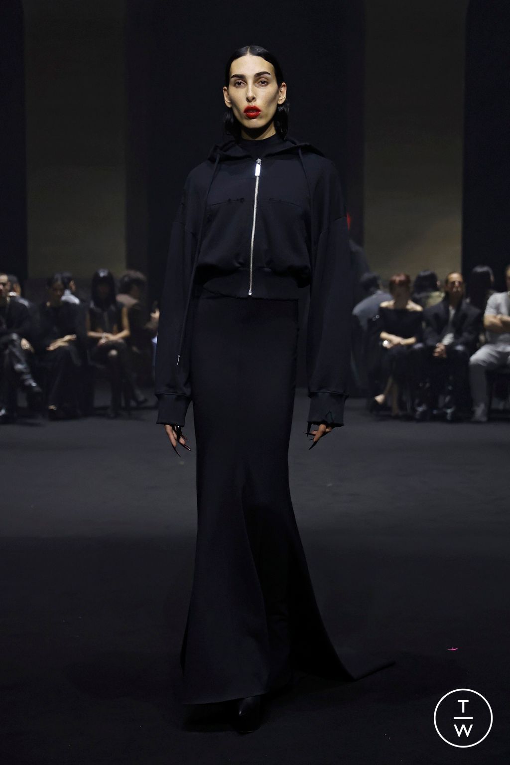 Fashion Week Paris Fall/Winter 2026 look 38 de la collection Matières Fécales womenswear