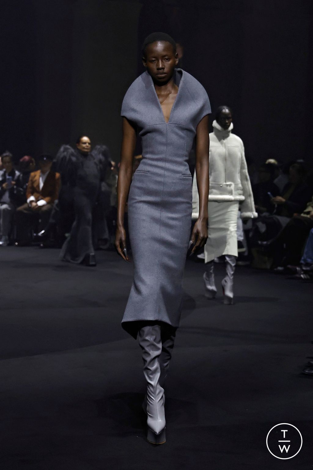 Fashion Week Paris Fall/Winter 2026 look 41 de la collection Matières Fécales womenswear