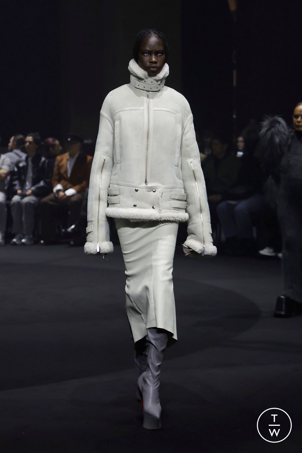 Fashion Week Paris Fall/Winter 2026 look 42 de la collection Matières Fécales womenswear