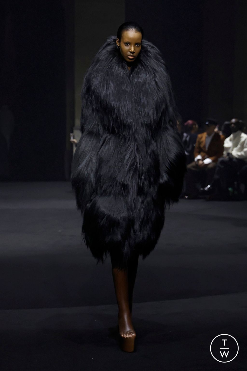 Fashion Week Paris Fall/Winter 2026 look 46 de la collection Matières Fécales womenswear