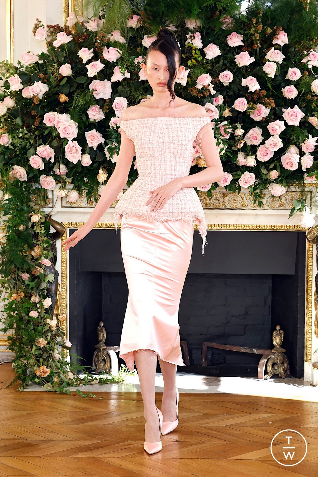 Fashion Week Paris Spring/Summer 2026 look 5 de la collection Matières Fécales womenswear