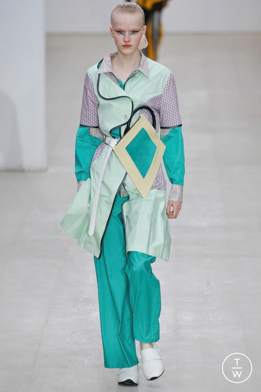 Fashion Week London Spring/Summer 2020 look 2 from the Matty Bovan collection womenswear