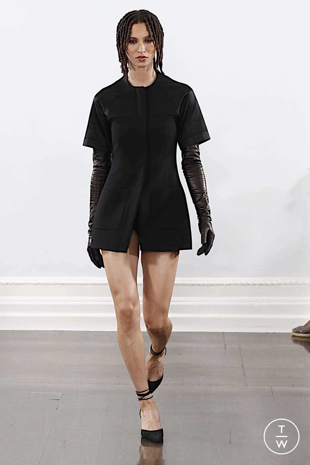 Fashion Week London Spring/Summer 2022 look 13 from the Fashion East collection womenswear