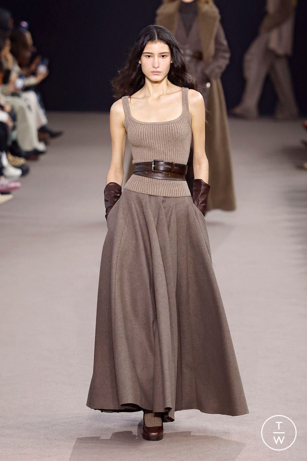 Fashion Week Milan Fall/Winter 2025 look 6 from the Max Mara collection womenswear