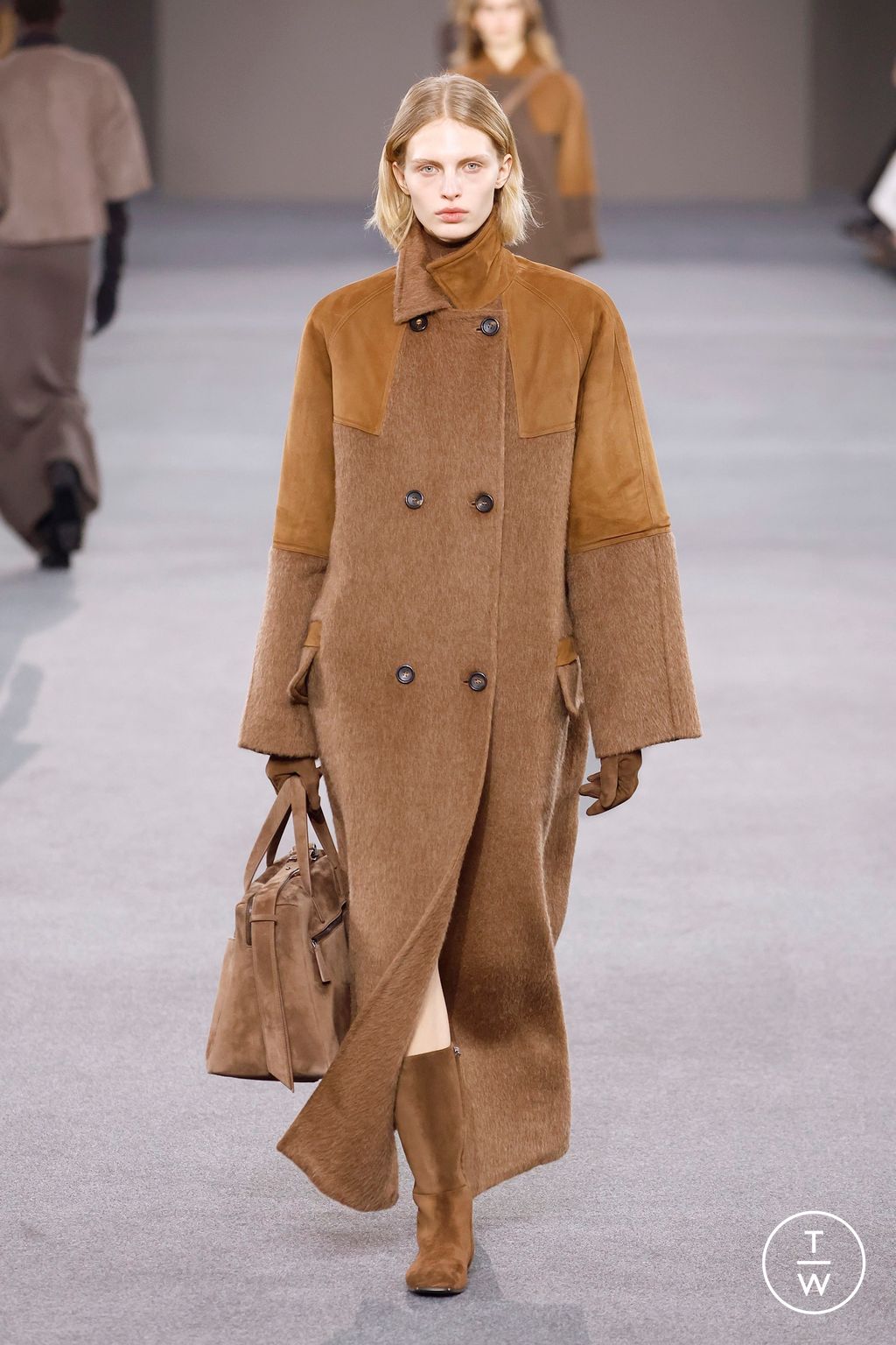 Fashion Week Milan Fall/Winter 2026 look 10 from the Max Mara collection 女装