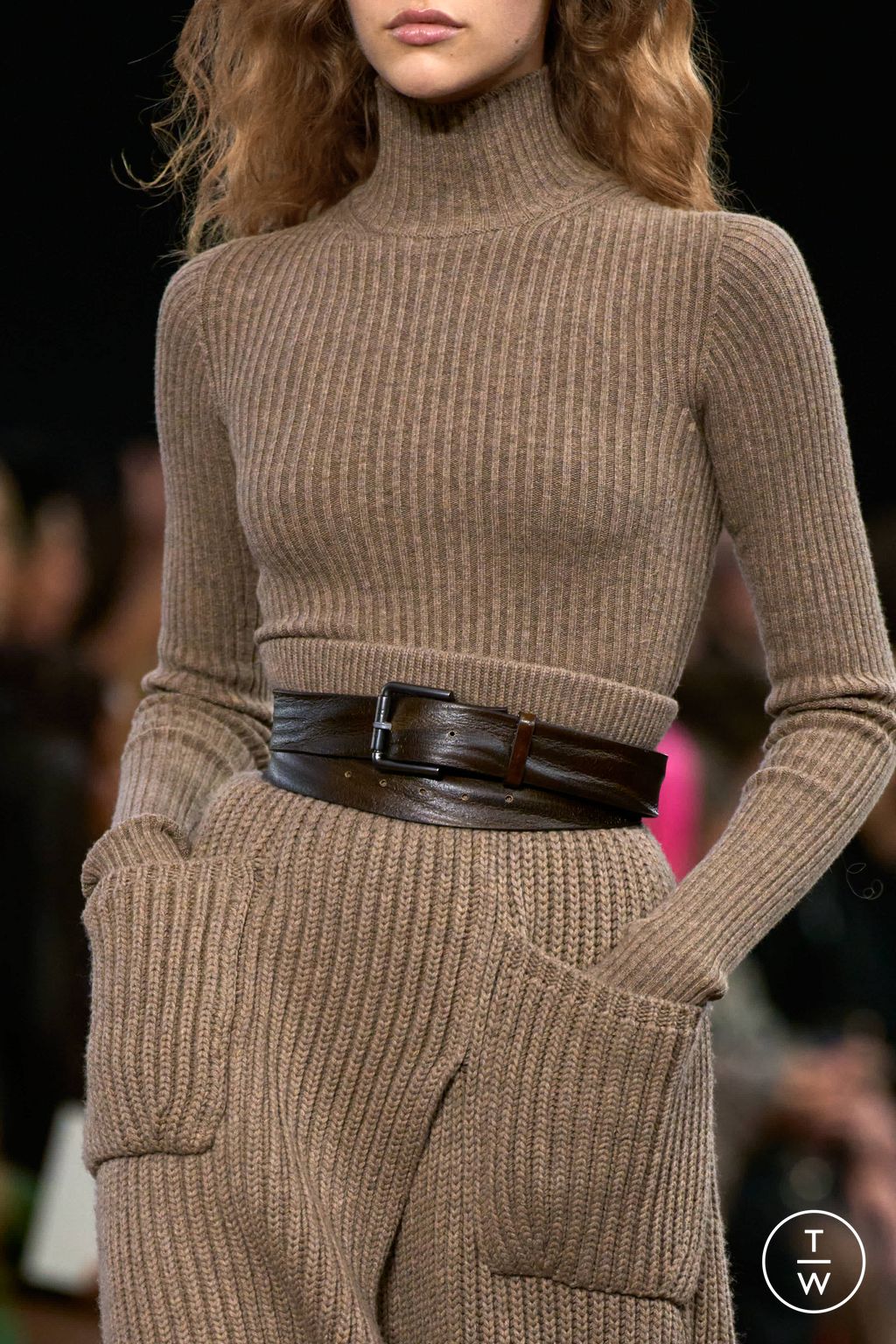 Fashion Week Milan Fall/Winter 2025 look 12 from the Max Mara collection womenswear accessories