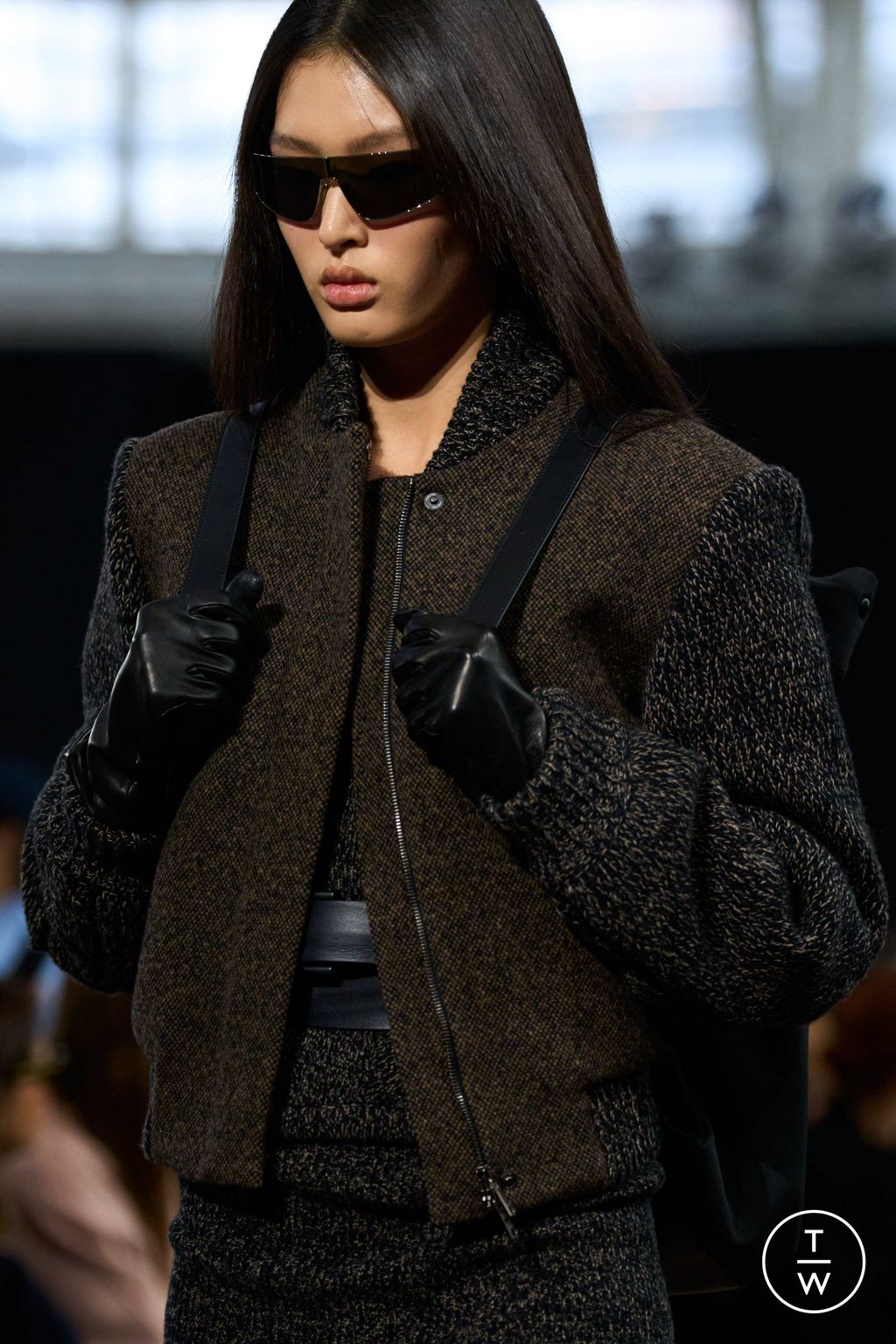 Fashion Week Milan Fall/Winter 2025 look 18 from the Max Mara collection 女装配饰