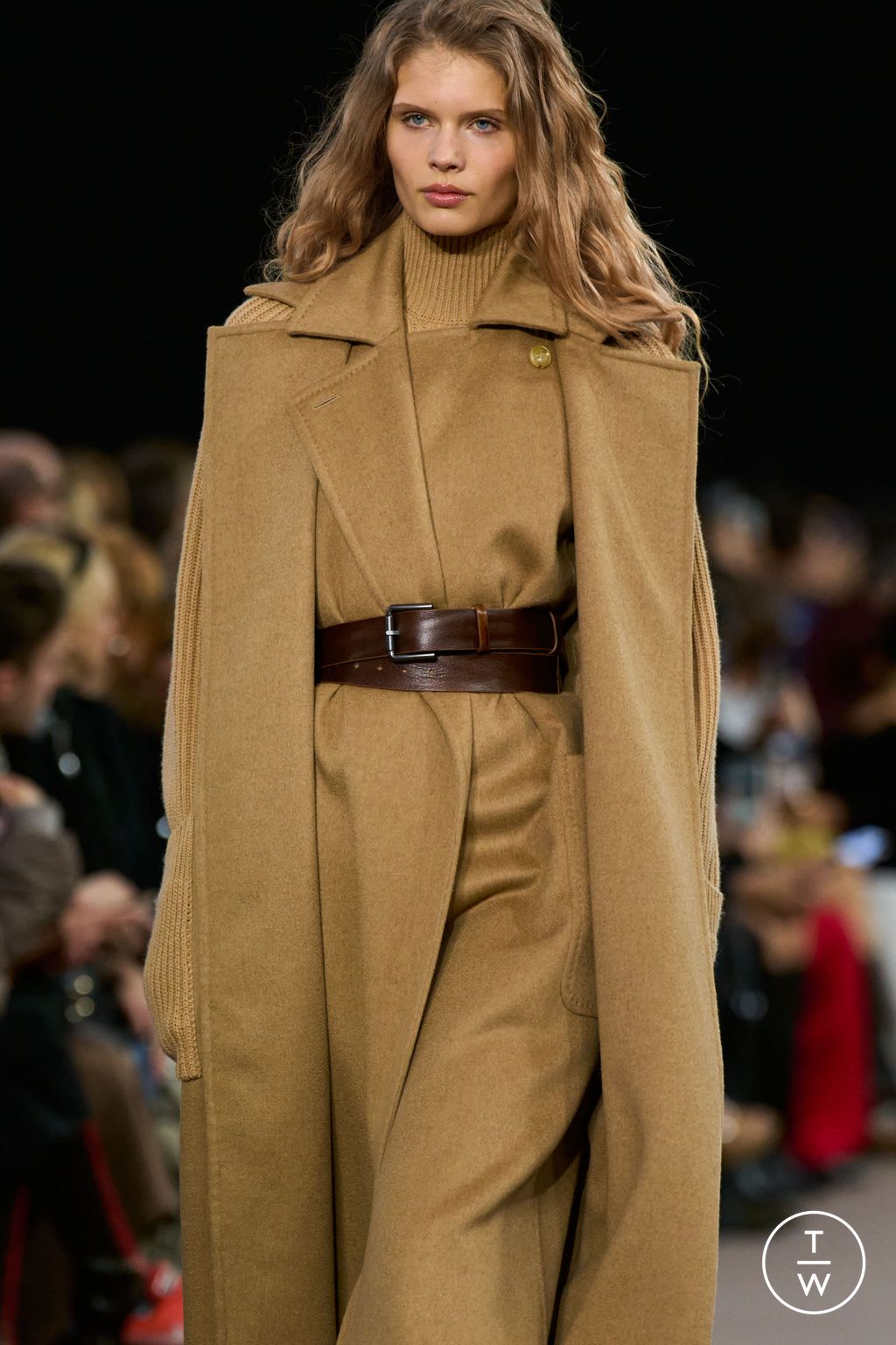 Fashion Week Milan Fall/Winter 2025 look 34 from the Max Mara collection womenswear accessories