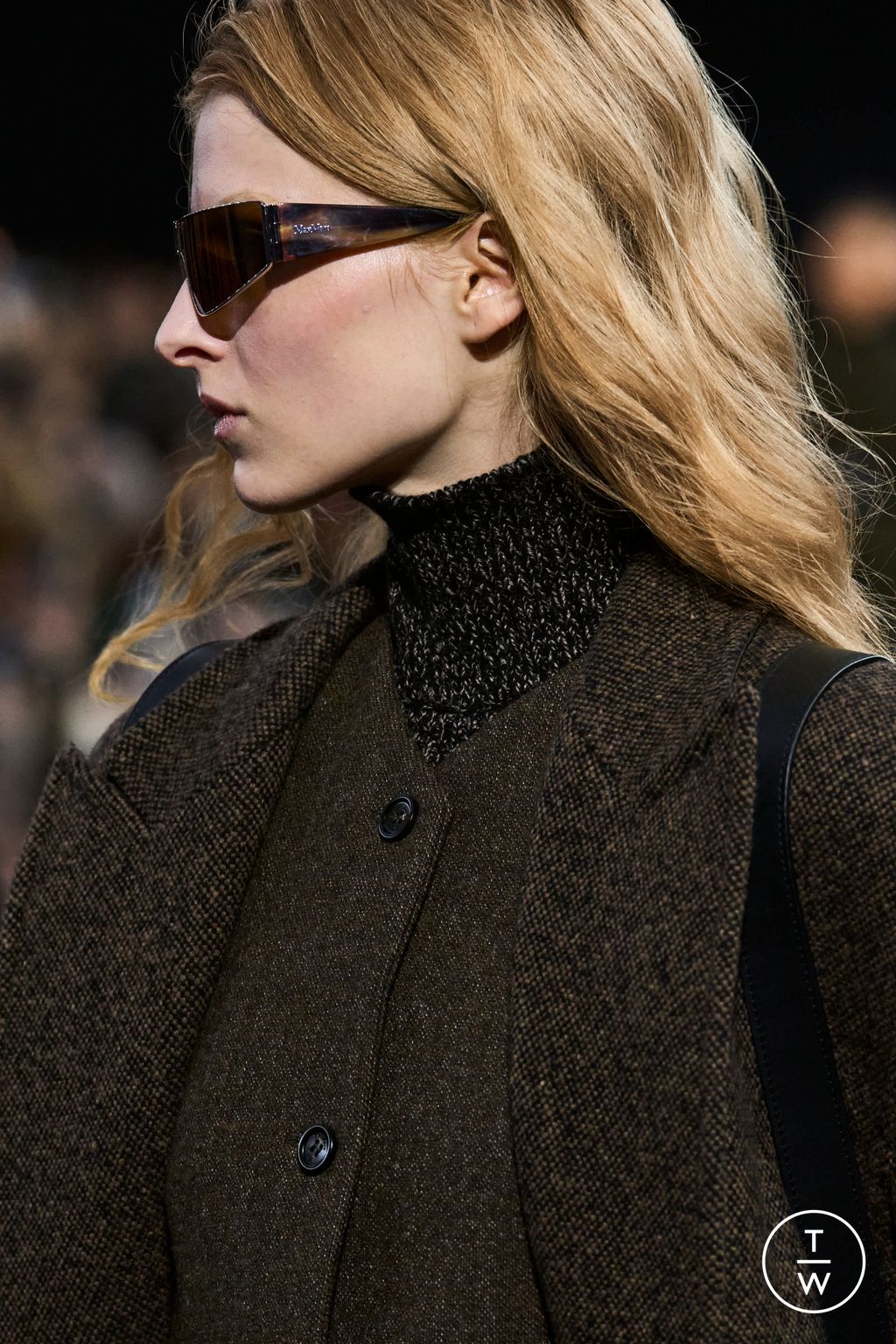 Fashion Week Milan Fall/Winter 2025 look 46 from the Max Mara collection 女装配饰