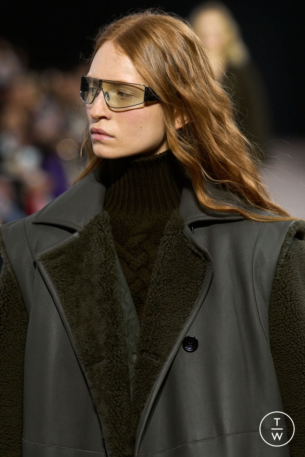 Fashion Week Milan Fall/Winter 2025 look 57 from the Max Mara collection 女装配饰