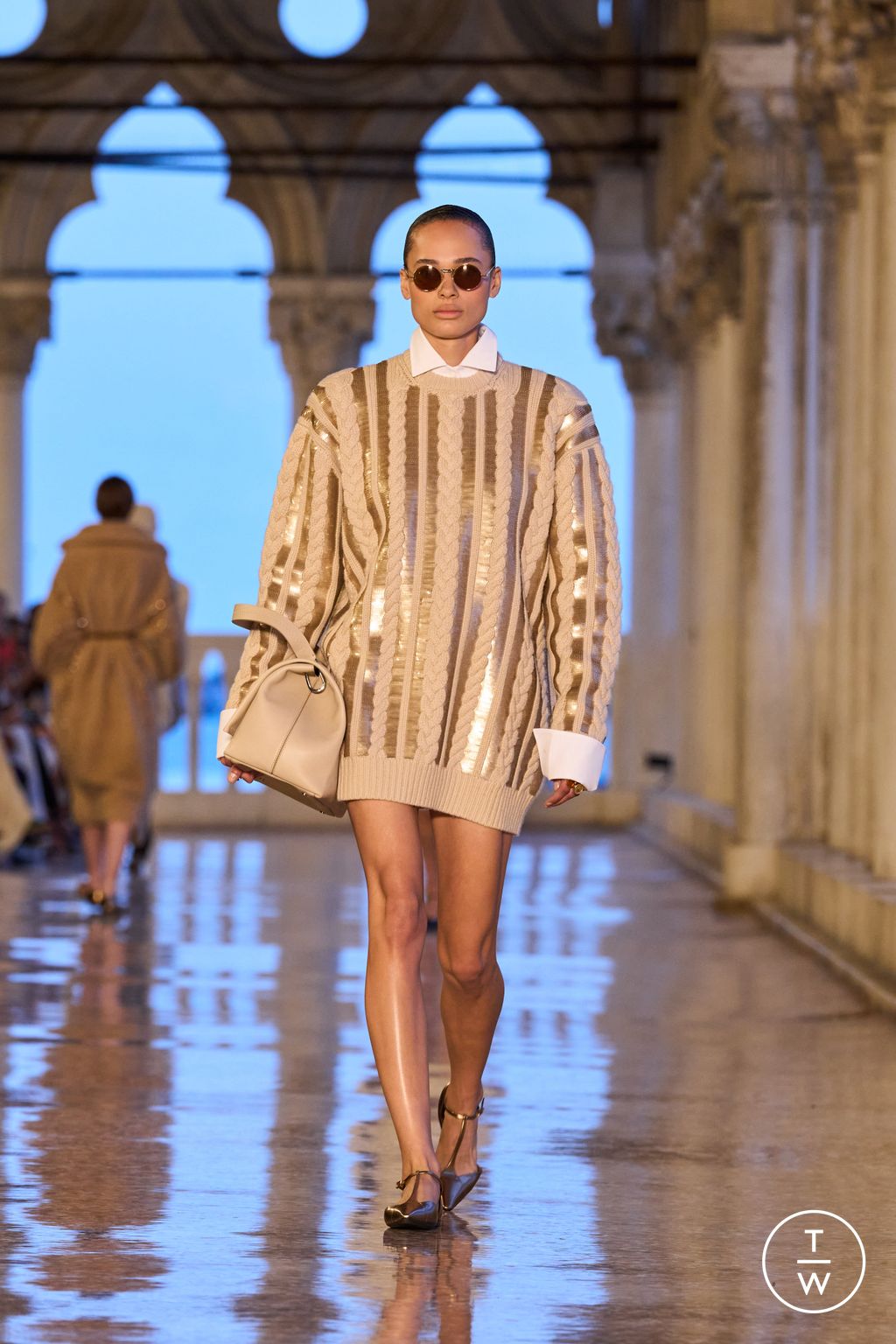 Fashion Week Milan Resort 2025 look 8 from the Max Mara collection womenswear