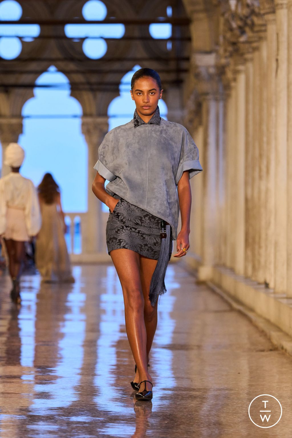Fashion Week Milan Resort 2025 look 18 de la collection Max Mara womenswear
