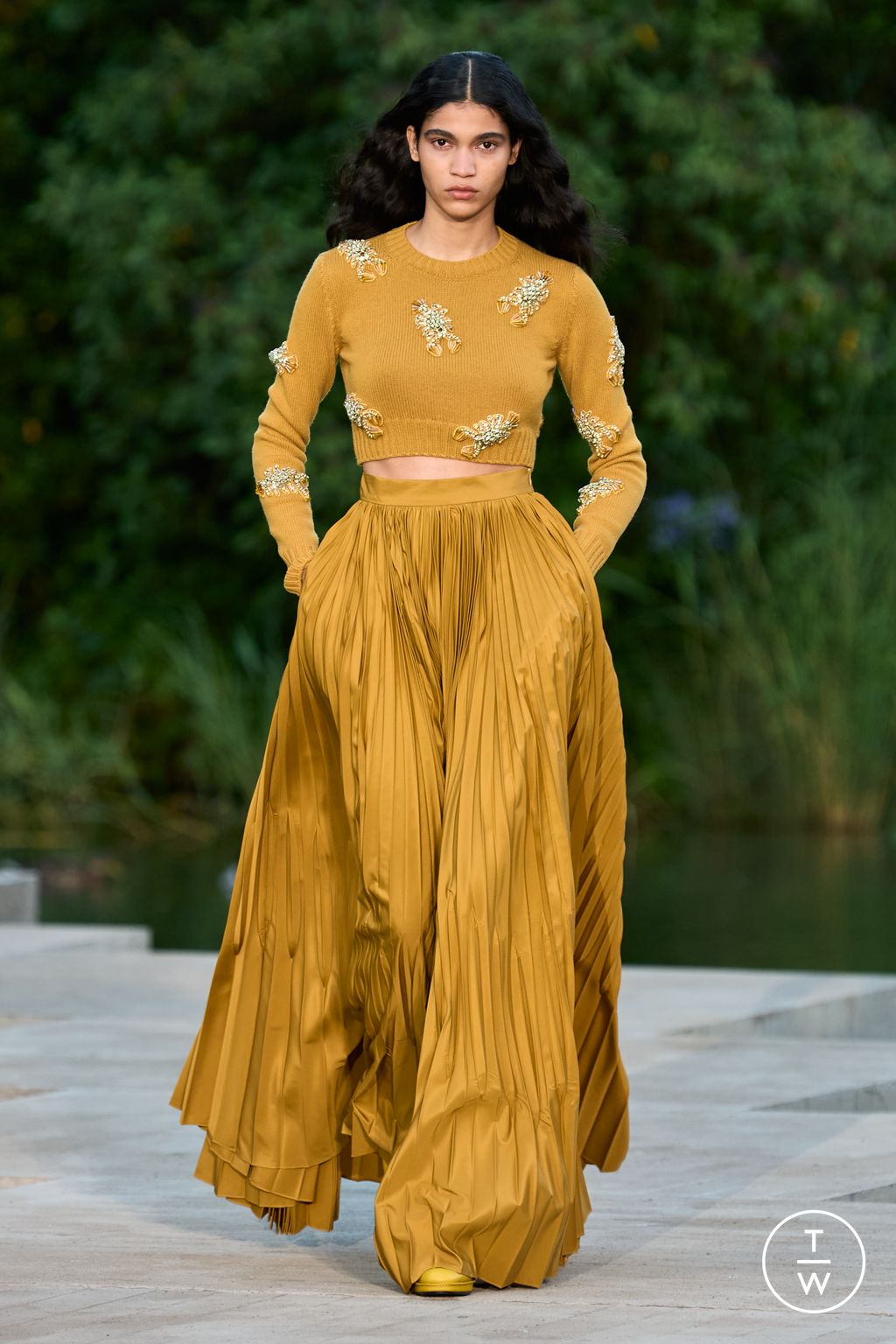 Fashion Week Milan Resort 2023 look 46 from the Max Mara collection 女装
