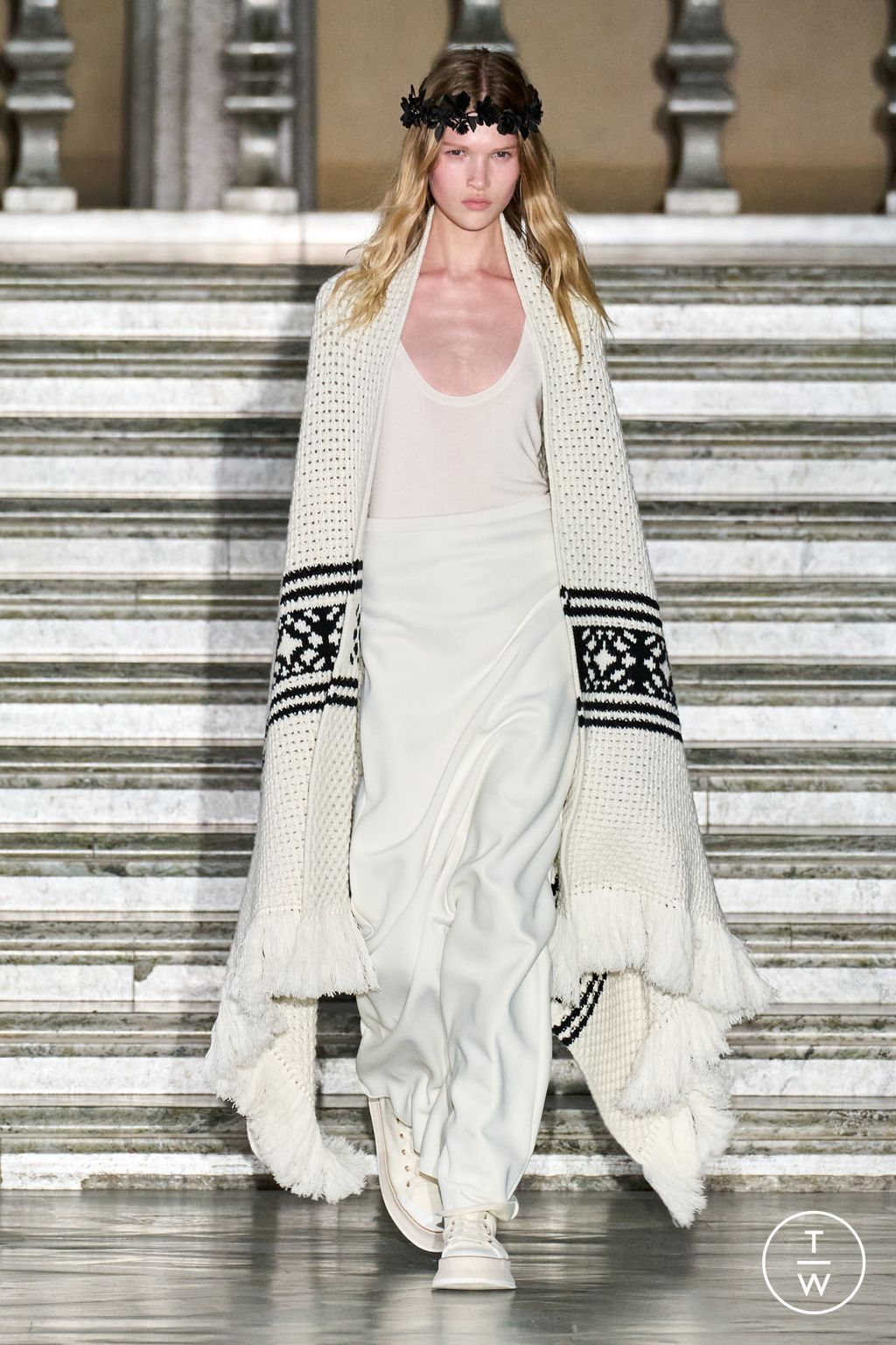 Fashion Week Milan Resort 2024 look 3 from the Max Mara collection 女装