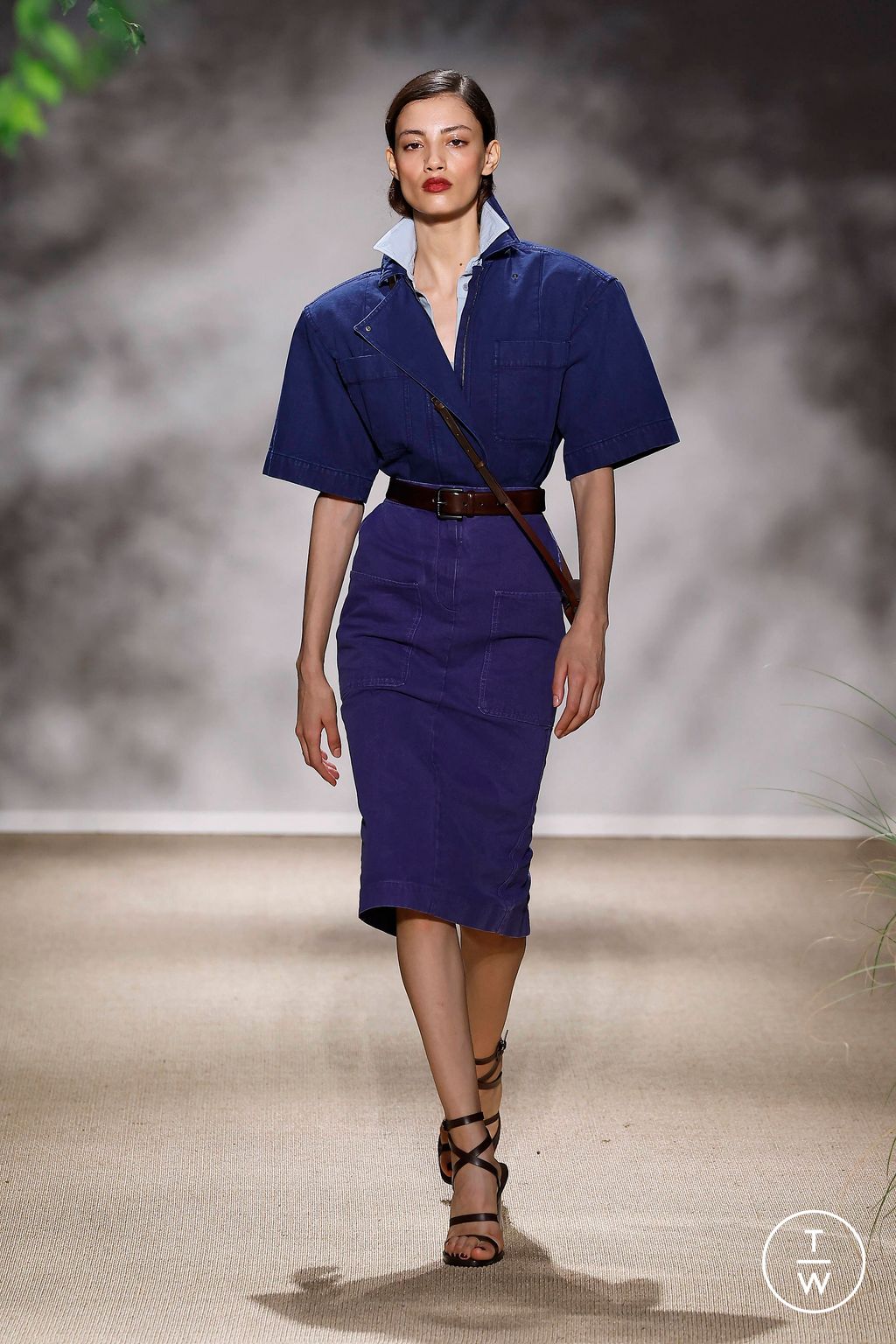 Fashion Week Milan Spring/Summer 2024 look 3 from the Max Mara collection womenswear